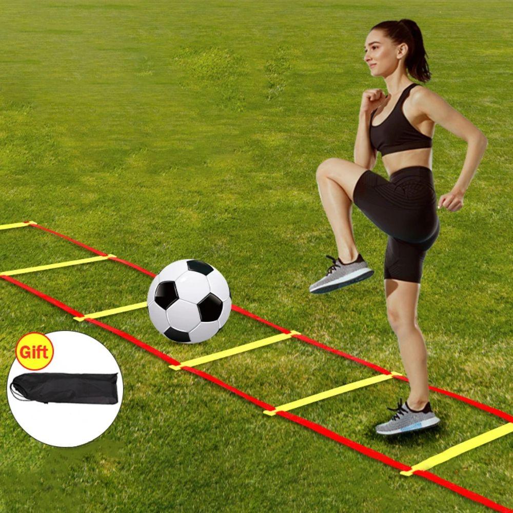 Flat Rungs Speed Ladder Portable Design Soccer Training Ladder Coordination Ladder Speed Training
