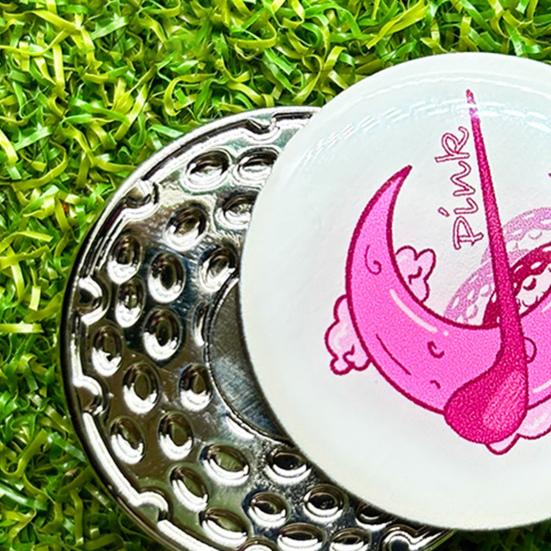 Golf Ball Marker Hat Clip Magnet Golf Ball Marker with Hat Clip Golf Accessory for Golfers Men Women
