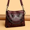 Chinese Wind Pressure Variable Printing New Shoulder Messenger Bag Small Bag Women's Fashion Versatile Middle-aged Mother Bag Tide