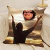 Meme Funny DDanny DDeVito Pillow Case Natural Linen DoubleSided Printing Sofa Home Decor Cushion Cover
