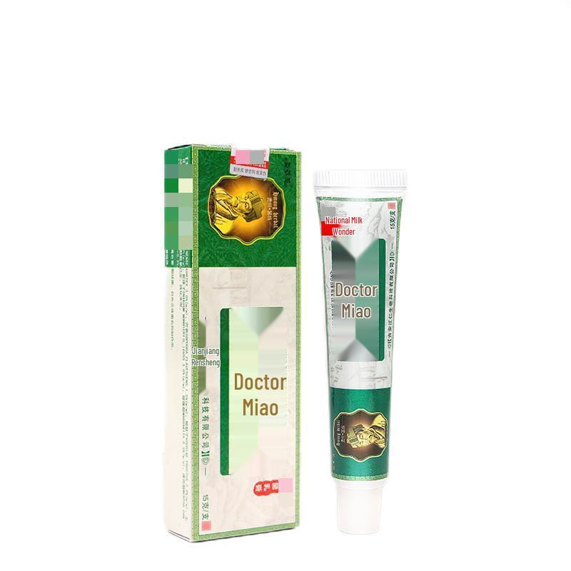 Yicai Fumiao Herbal Anti-Itch Cream 15g – Antibacterial Ointment for Adults & Children, External Use. 15g/box