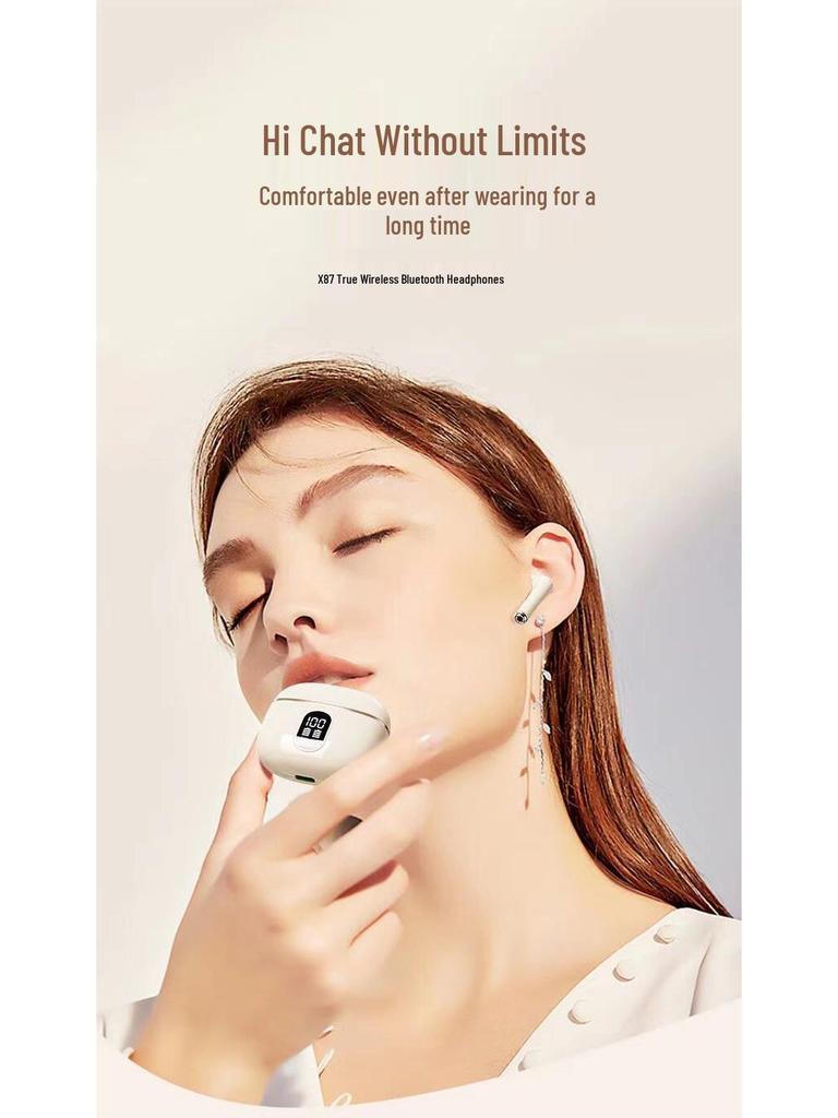 2025 High-Quality Wireless TWS Bluetooth Dual-Ear Sports Headphones