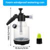 3L Hand Pump Pressure Sprayer Foam Cleaning Agent Spray Bottle For Car Detailing Outdoor Watering Flower Care Household Cleaning