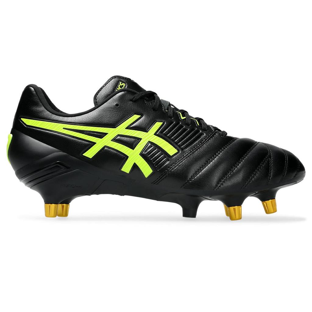 Rugby Shoes LETHAL RELENTLESS 1111A259 001 cm 3E [Asics] Men's (Black/Safety Yellow) 26.5