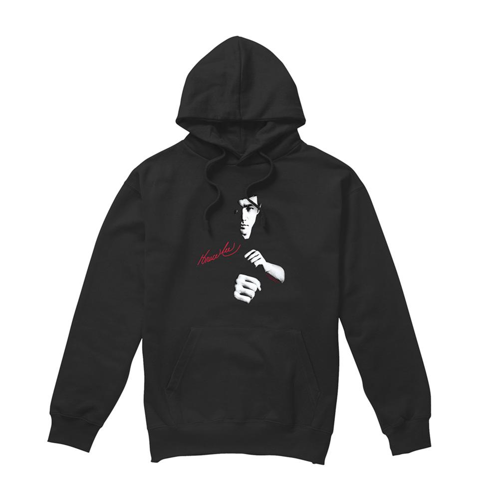 Bruce Lee Unisex Adult The Dragon Awaits Hoodie