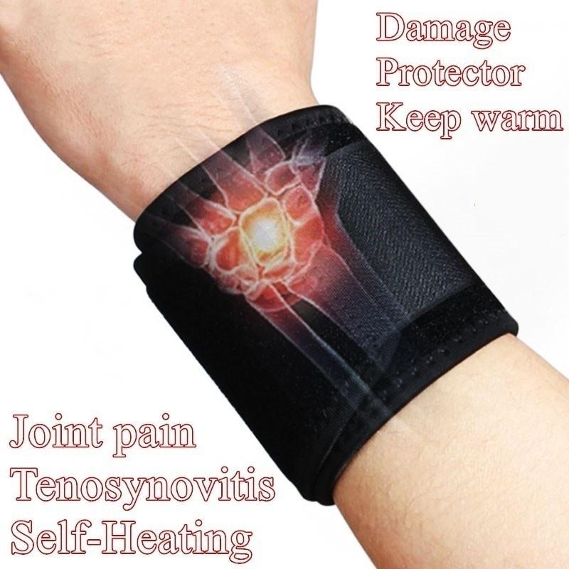 Self Heating Wrist Protector Tourmaline Magnetic Therapy Arm Cover Health and Physical Therapy Wrist Cover