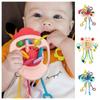 Carrot Baby Pull String Toy Develops Cognitive Crab Montessori Sensory Toys   Gifts
