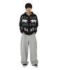 Opeunyadeu(Owai) Polar Bear Knit Hoodie Zip Up - Black
