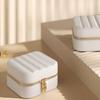 Solid Color Mirror Jewelry Box Detachable Necklace Storage Box Jewelry Storage Case  Vacation