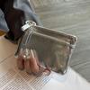Women Leather Zipper Coin Purse Lightweight Mini Wallet with Key Holder Clutch Credit Card Cash Holder Money Bag Storage Pouch
