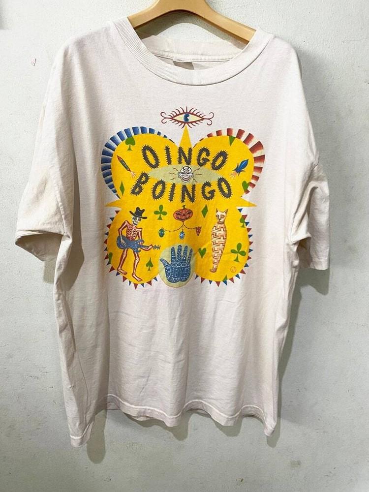 

SALE NEW Oingo Boingo 1987 Tour Concert T Shirt gift for fan Unisex T-Shirt L