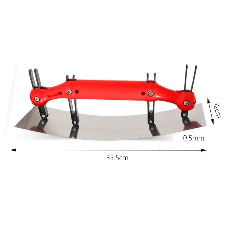 Adjustable Arc Putty Scraper Large Multifunctional Paint Smoothing Trowel Wall Plastering Tool Drywall Spatula Masonry Knife