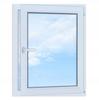 Okno PVC Antracit 80x100 Pravé, Nové 800x1000 mm Otevíravě-sklopné 2x sklo