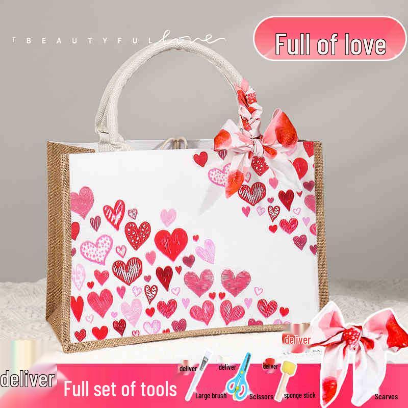 Spring Festival Kids' DIY Decoupage Linen Tote Kit