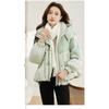 Winter Women's Small, Short, Thick and Loose Cotton Clothes, Fashionable and Warm Hooded Jacket