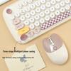 GEEZER Wireless Retro Punk Keyboard and Mouse Set