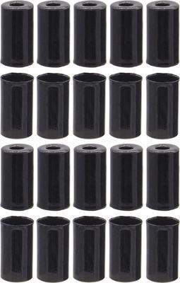 audiophile Bicycle Brake Outer Brake Cable 5mm 20 Pieces Caps, Caps, Brass, Black,