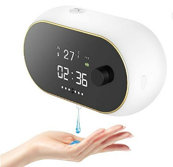 Smart Wall-Mounted Induction Hand Sanitizer Dispenser with USB, Automatic Foam Soap Feature