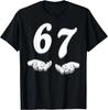 Lustiges Sechs Sieben 6 7 Meme Gen Alpha Slang T-Shirt Unisex T-Shirt