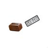 Multifunctional Rectangular Tissue Case Holder And Digital Wall Clock Organizer with Large Display