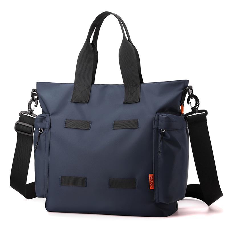 Versatile Travel Shoulder Bag - Foldable Water-Resistant Tote for Gym, Shopping & Daily Commute Multipurpose Waterproof Messenger Bag