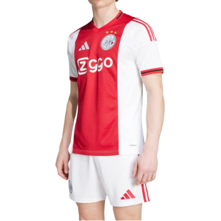 adidas Spedizione Gratuita Con AdiClub Ajax Amsterdam Maglia da Casa 25/26 JP1448