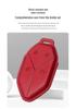 Equation Leopard Titanium Key Case: Genuine Leather, Anti-Fall, Interior Modification Accessory for 3-7 Keys