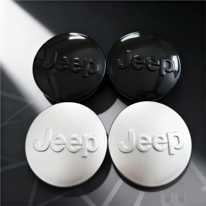 55MM/63MM 3D New WWF black silver Car Wheel Center Hub Cap For Jeep Renegade Compass Grand-Cherokee Wrangler-JK Patriot Liberty