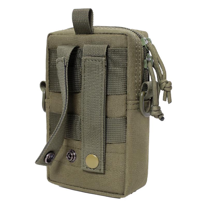 Multifunctional Molle Outdoor Water Bottle & Phone Pouch - Waist, Vest, and Crossbody Bag