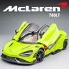 CCA 1:24 Mclaren 765LT Alloy Sports Car Diecast Metal Model Decorative Trendy Ornaments For Friend Gift Collection Gift Box
