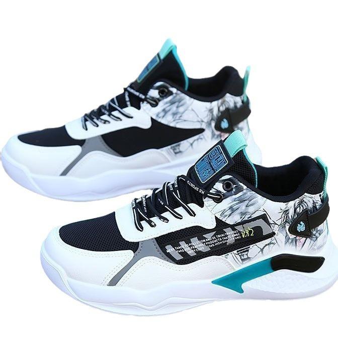 Men's Shoes Men's Spring and Summer Single Shoes Youth Basketball Shoes Foreign Trade Sports and Leisure Dad Shoes