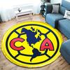 Club America Round Area Rug,Carpet Rug for Living Room Bedroom Sofa Playroom Decor,Non-slip Floor Mat