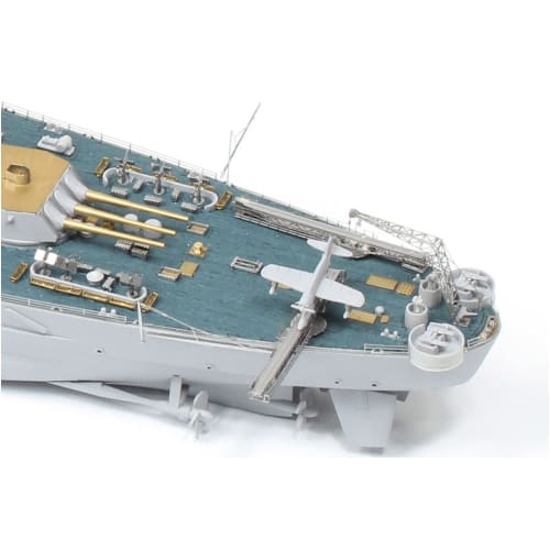 iLoveKit 1/700 US Navy USS North Carolina BB-55 Top Grade Kit Plastic Model Kit ILK65704