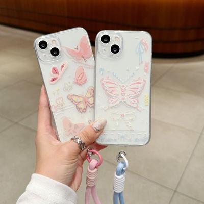 Apple-kompatibler Schmetterlings-Lichtstreifen für verschiedene Modelle XS/XR/XS Max/11/11 Pro/11 Pro Max,12/13/14/15 - Beleuchten Sie Ihr Gerät mit Stil.