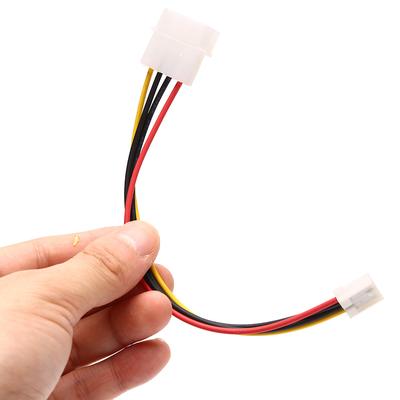 4 Pin Molex Ide Male To 4P Ata Female Power Cable To Floppy Drive Connector