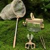 Kids' Outdoor Adventure Insect Observation Kit with Magnifying Glass, Butterfly Net, and Exploration Tools