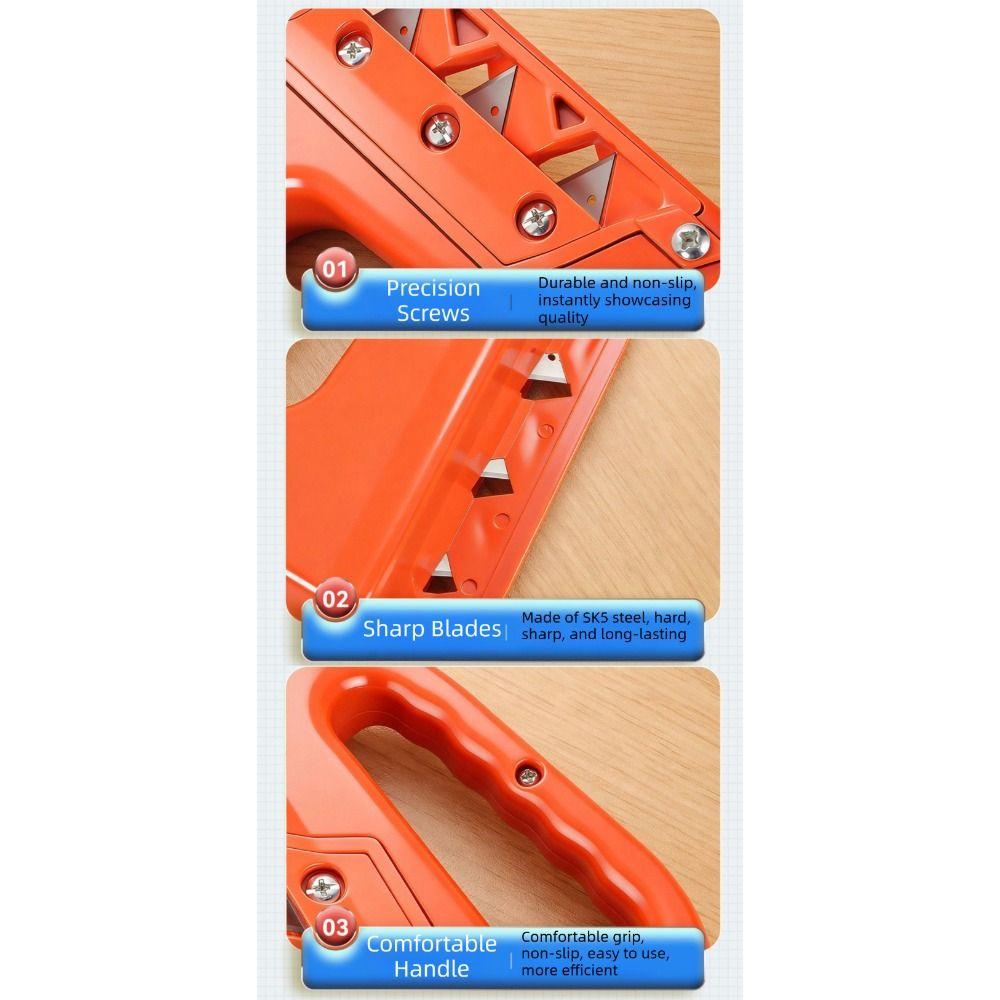 Precise Chamfering Gypsum Board Hand Plane Sharp Edge Woodworking Trimmer Gypsum Board