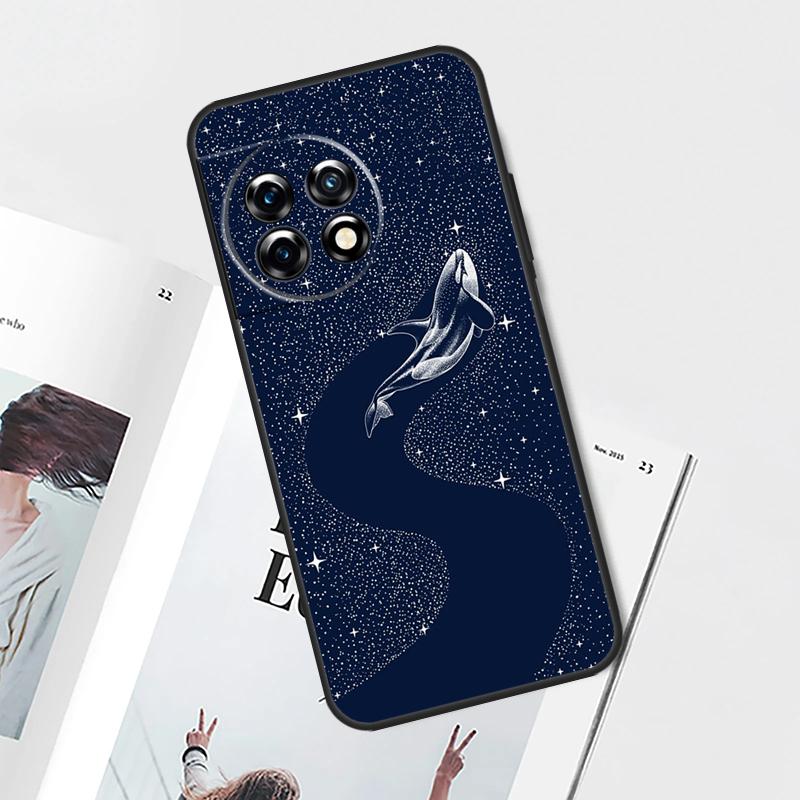 Starry Orca Whale Shark Case For OnePlus 12 11 9 10 Pro 8T 9R 10T 10R 12R OnePlus Nord 2 2T N20 N10 CE 3 Lite Cover