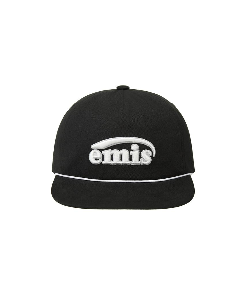 Imiseu New Logo Cotton Trucker Hat-Black