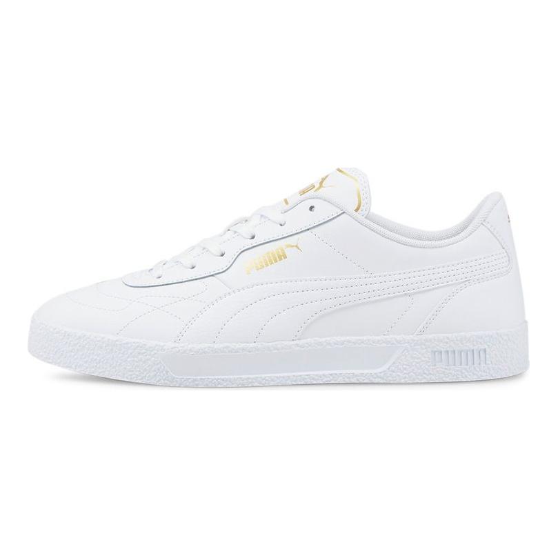 Puma Klubová zóna Biely tím Zlaté Unisex tenisky 383919-01