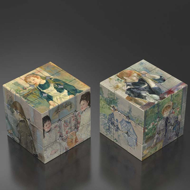 

3x3x3 Печать Искусство Ван Гога Магический Кубик Многоэлементный Настраиваемый Рисунок Магический Кубик Детские Подарки Взрослые Развивающие Игрушки