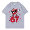 Day Six Seven Meme Graphic T Shirts Men Women Clothing Harajuku Y2k Oversized Tshirts Summer Casual Cotton Short Sleeve Tshirt