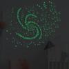407pcs Luminous Wall Stickers Luminous Wall Decorations Children Creative Stickers Holiday Party Decorations Fluorescent Sticker