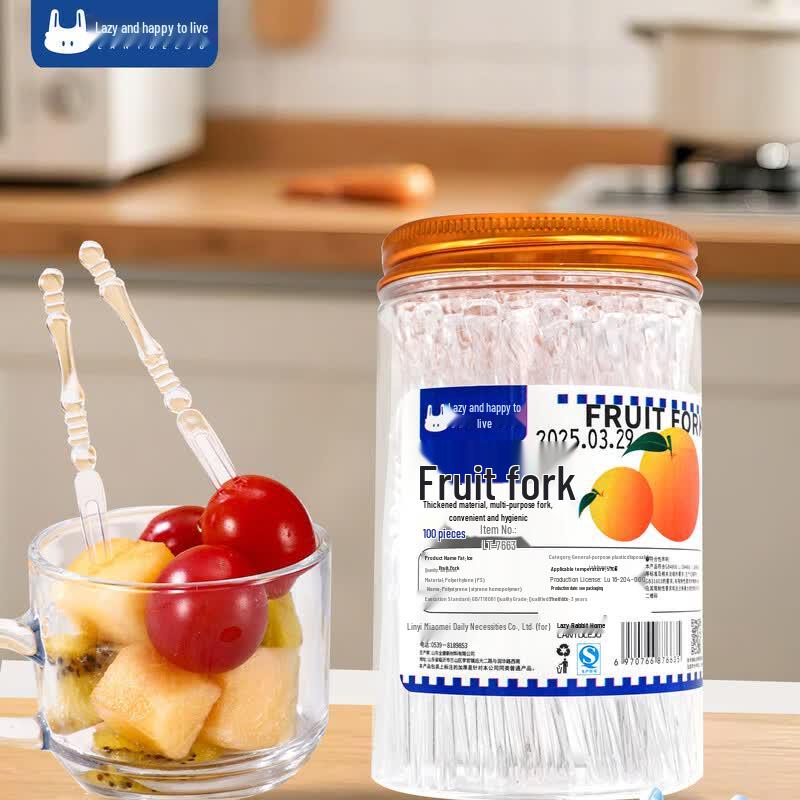 Lazy Rabbit Leju Disposable Fruit Forks