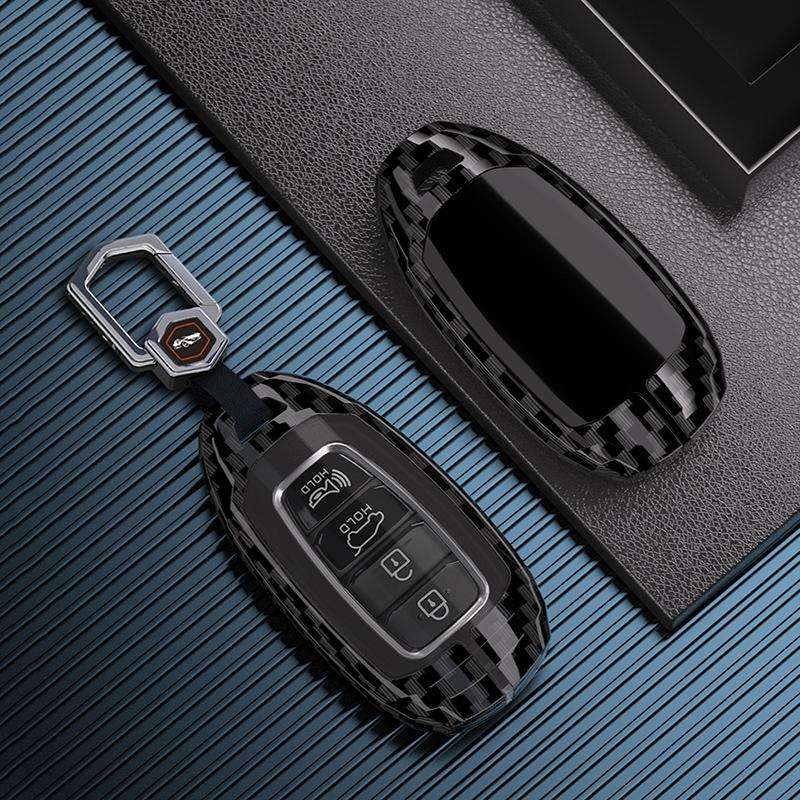 3/4/5 Buttons Car Key Case Cover Keychain for Hyundai I30 Ix35 KONA Encino Solaris Azera Grandeur Ig Accent Santa Fe Palisade