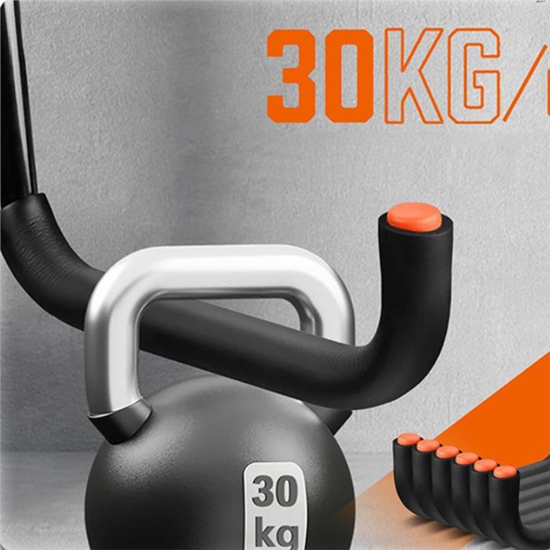 A25F-Wall Mounted Heavy-Duty Garage Hooks Set For Bikes, Ladders Tools-Organizer Hanger