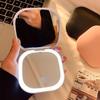 Smart LED Lighted Folding Makeup Mirror for Dressing Table
