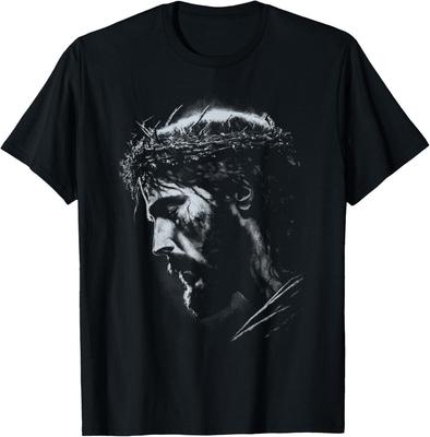 Koszulka graficzna Jesus Vintage lata 90.
