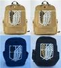 "Attack on Titan Anime Schultasche - Captain Canvas Rucksack für Studenten"