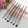 Soft Bristle Professional Makeup Brush Set: Blush, Eyeshadow, Powder & Single Piece Brush.